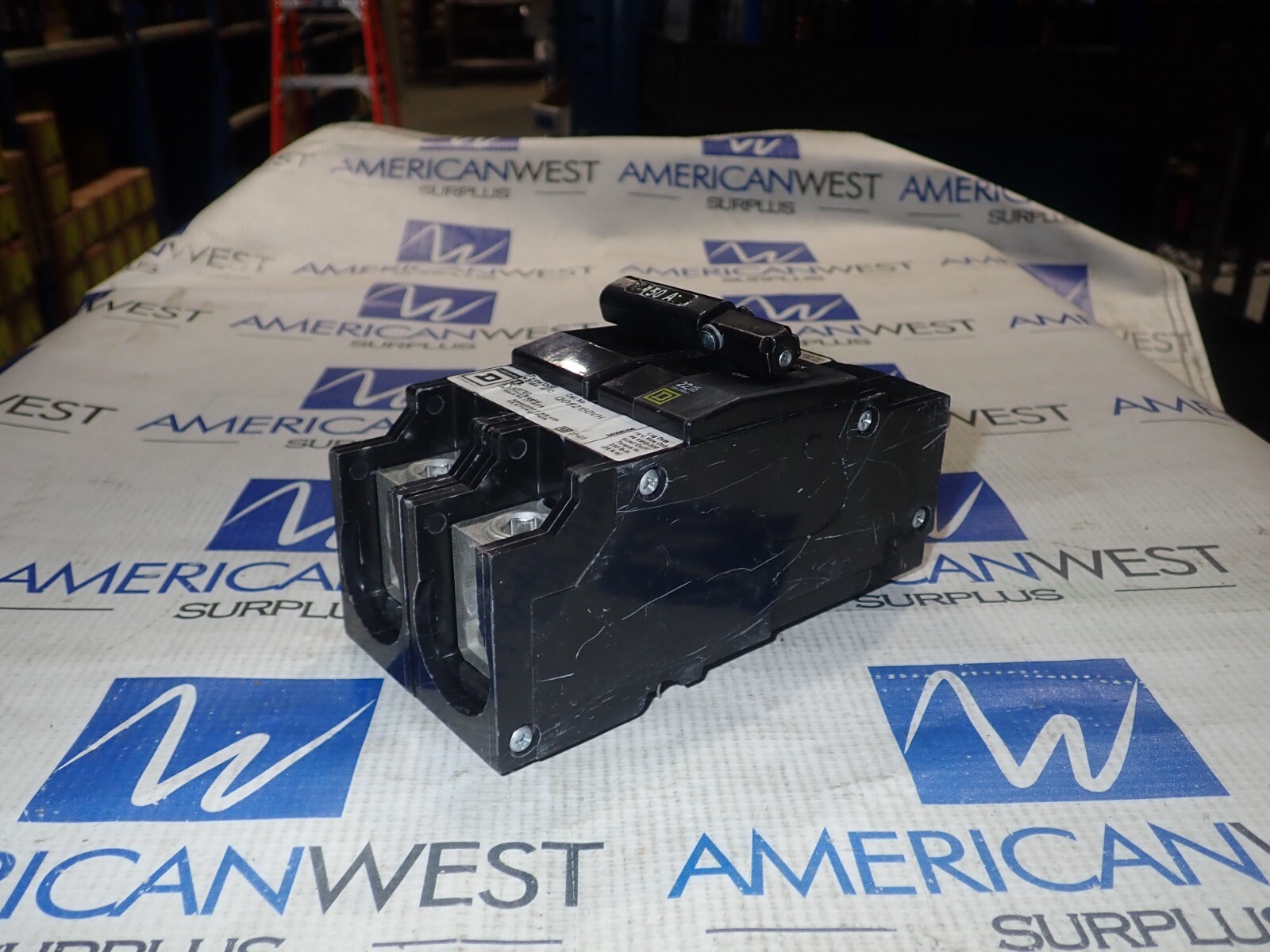 Square D QOB2150VH 2 Pole 150 Amp120/240V 22KA Circuit Breaker Tested