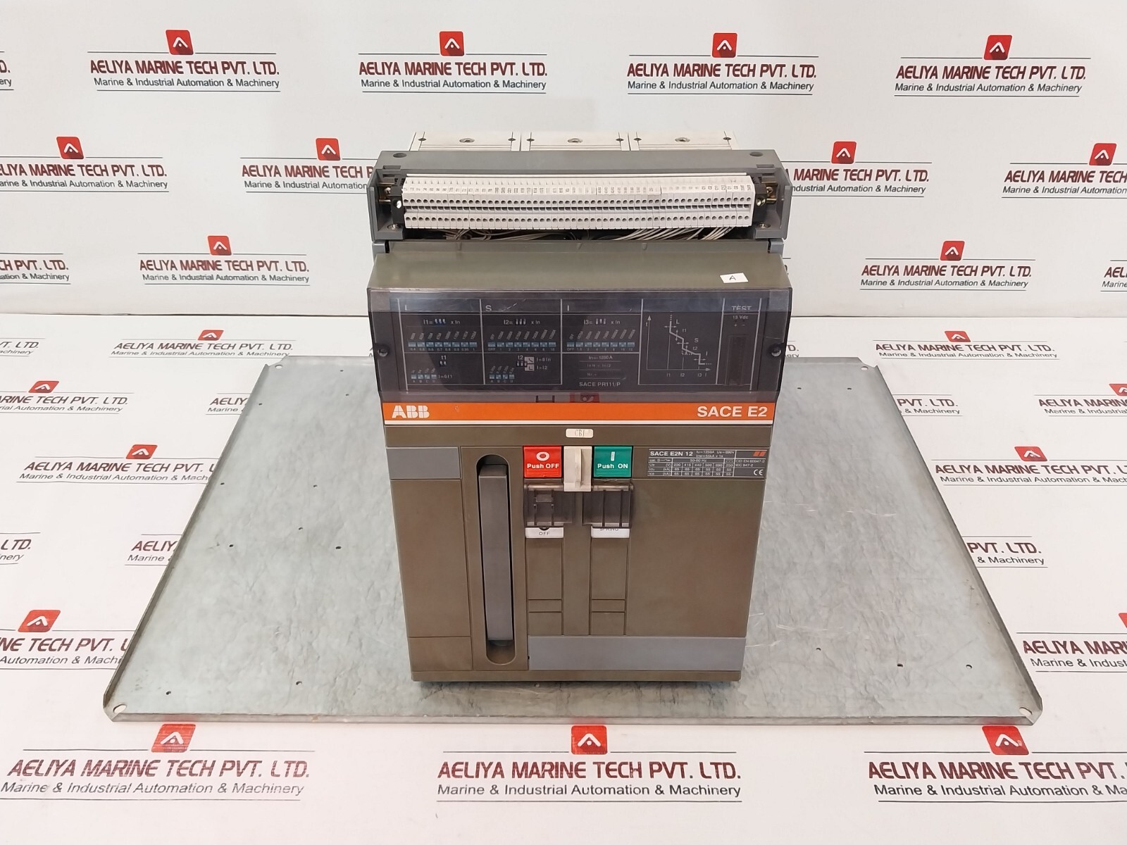 ABB SACE E2N 12 Low Voltage Air Circuit Breaker 15VDC 1250A 690V 55kA X 1s