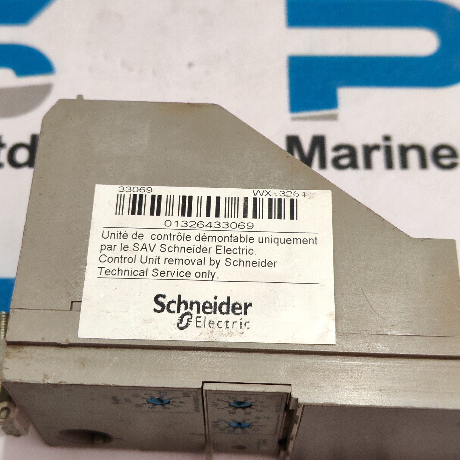 SCHNEIDER ELECTRIC 33069 MICROLOGIC 2.0 TRIP UNIT