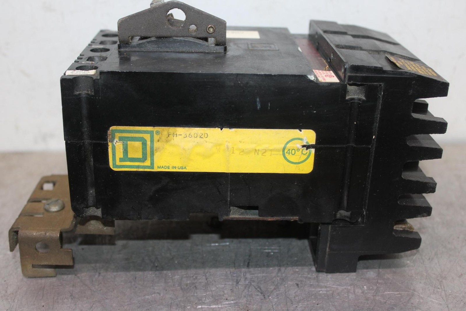 SQUARE D I-LINE CIRCUIT BREAKER FH36020 20 AMP 600 VAC 3-POLE