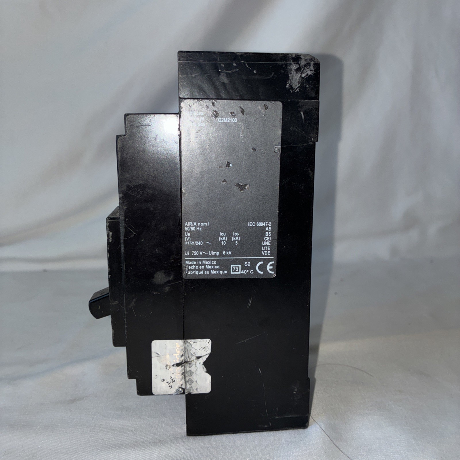 PowerPact Square D QB 100 QBP22100TM 2 Pole 240V Circuit Breaker