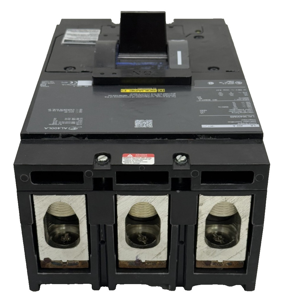 Schneider SQUARE D LAL36400MB Circuit Breaker 400A 3P 600V~ 50/60Hz