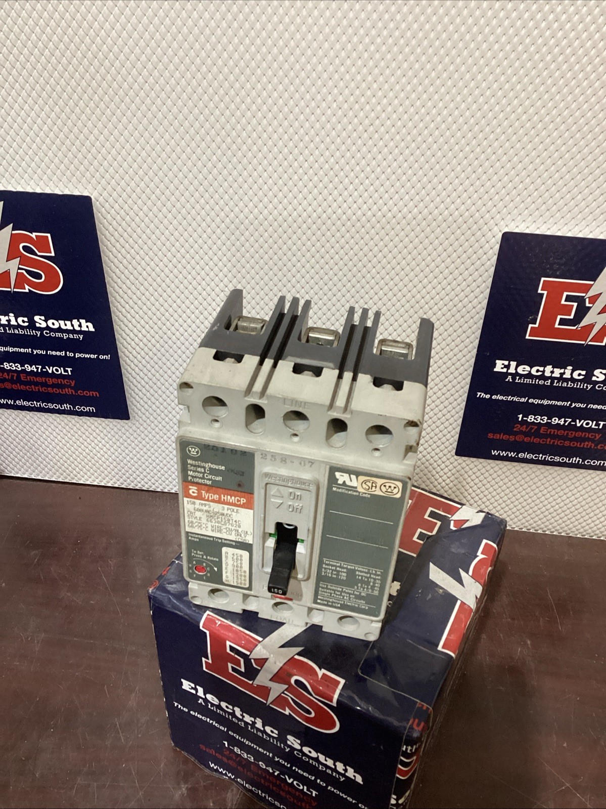 Westinghouse Circuit Breaker HMCP150T4C 150 Amp 600 Volt 3 Pole