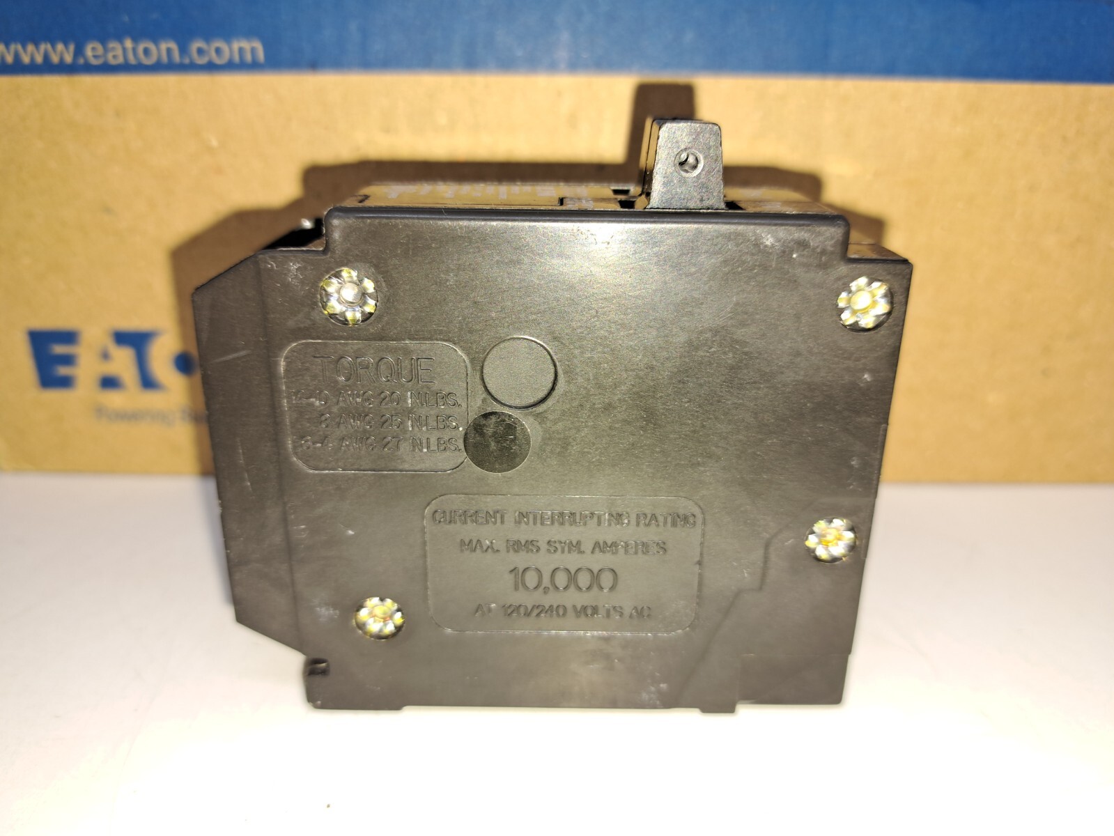 Eaton BR1520 1 Pole 15/20A 120/240V Tandem Circuit Breaker NEW