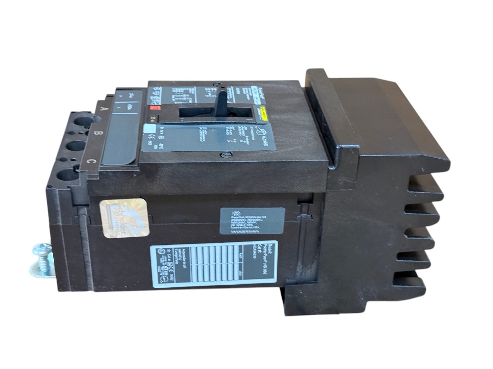 SQUARE D HDA36035 35A 3-POLE 600V POWERPACT H-FRAME I-LINE CIRCUIT BREAKER