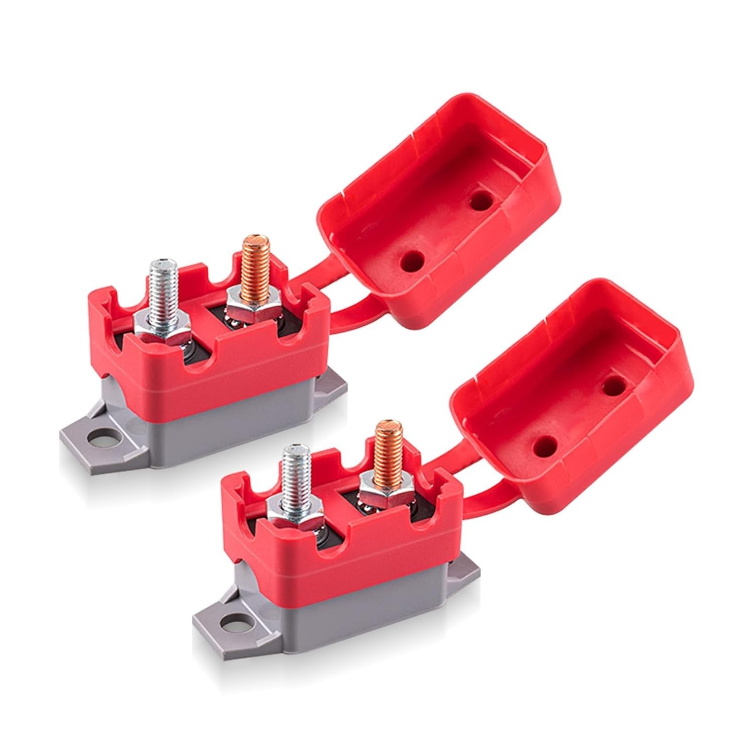 Durable 30 Amp Circuit Breaker with Auto Reset for Marine and Automotive Use