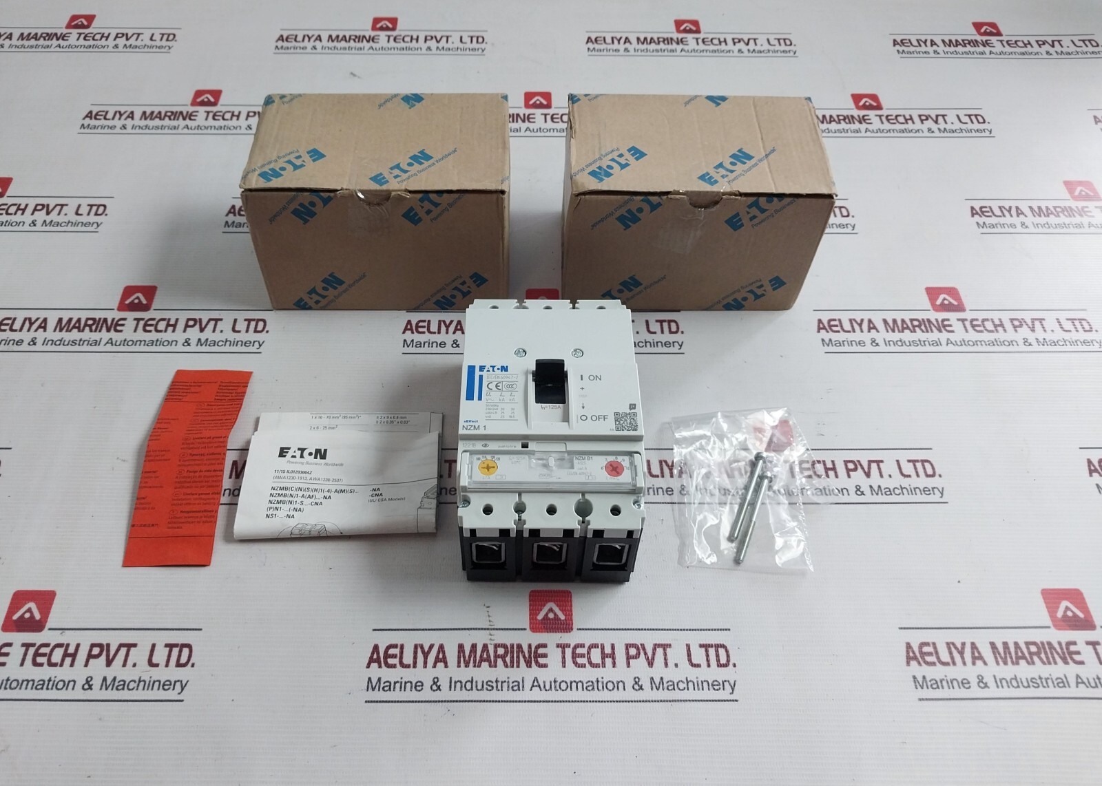 EATON NZMB1-A125 Molded Case Circuit Breaker 100-125 IR/A 125A 40C