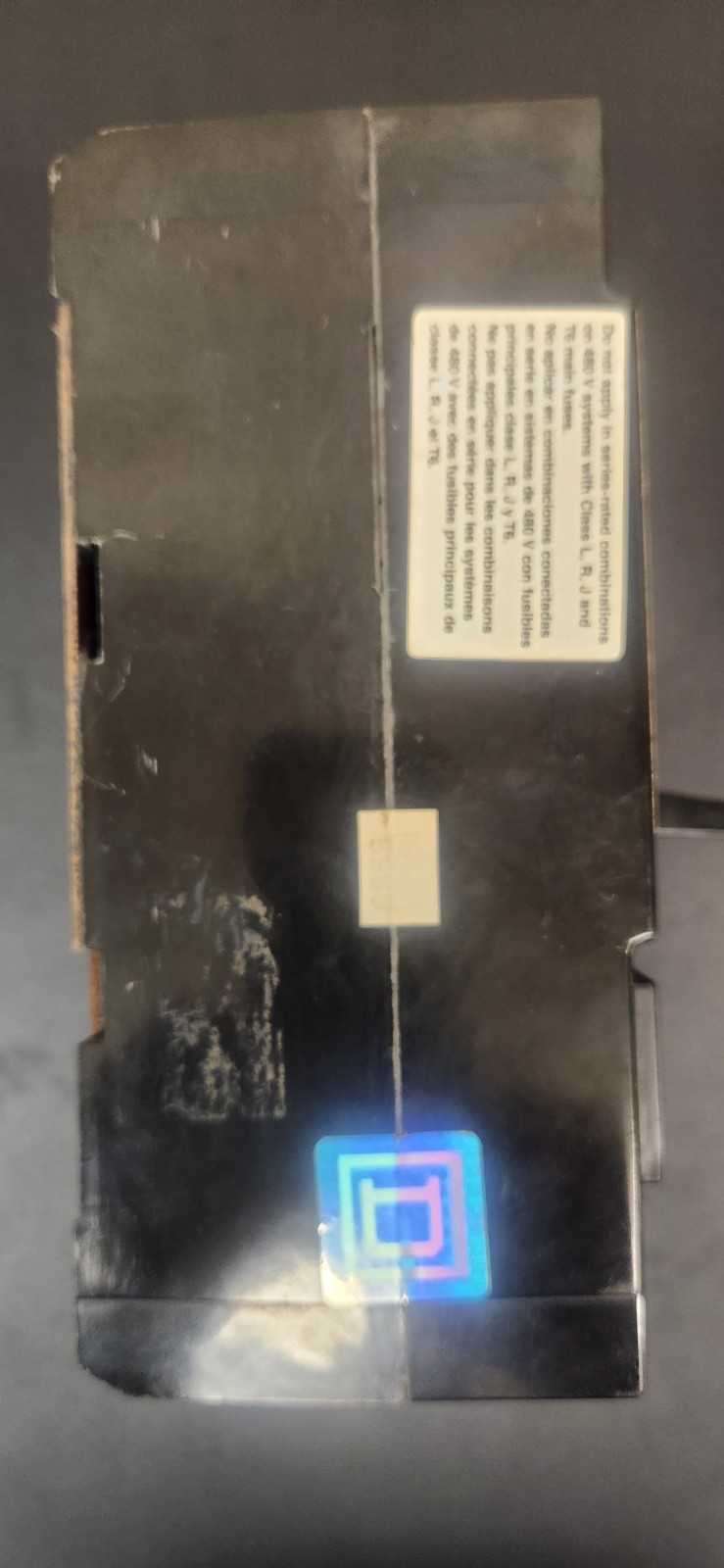 Square D KAL36125 Circuit Breaker 125A 3-Pole 600V Industrial Thermal