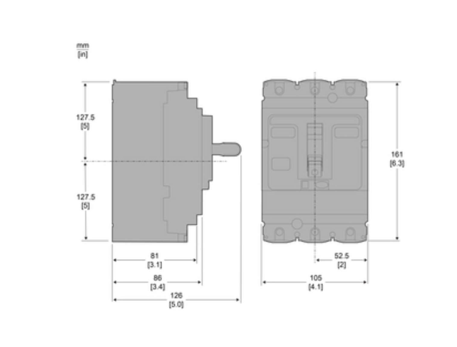 Schneider Electric – MCCB 160A 3P Circuit breaker ComPacT NSX160B / C16B3TM160