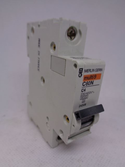 Merlin Gerin Multi9 C60N C4 1-Pole Circuit Breaker, 230/400V
