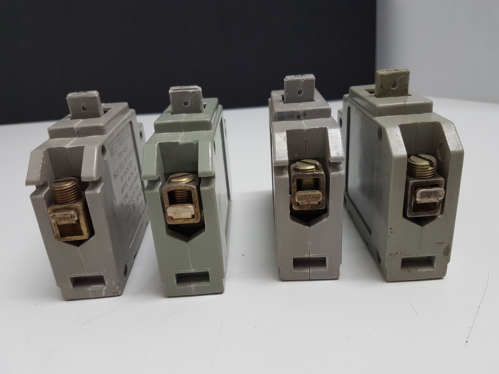 4 Westinghouse 5 amp Type ALB-1