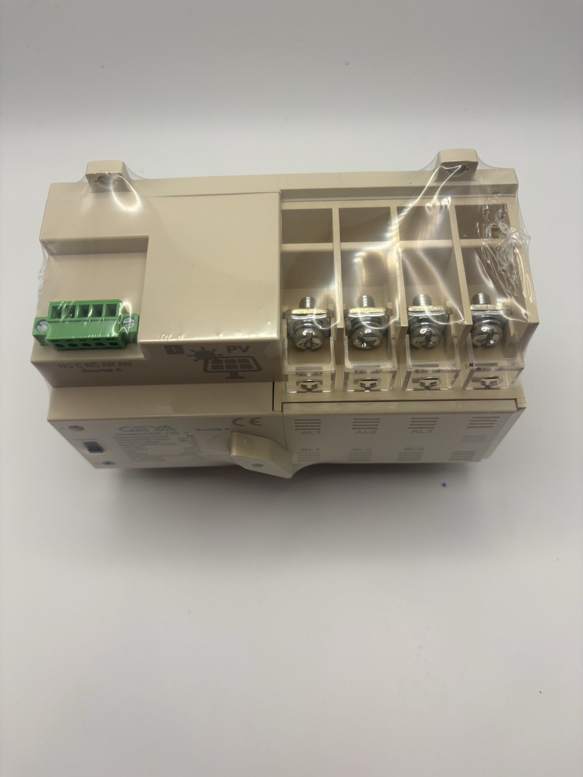 On-Grid Solar Power Automatic Transfer Switch Din Rail 2P 63A 110vac ATS PV