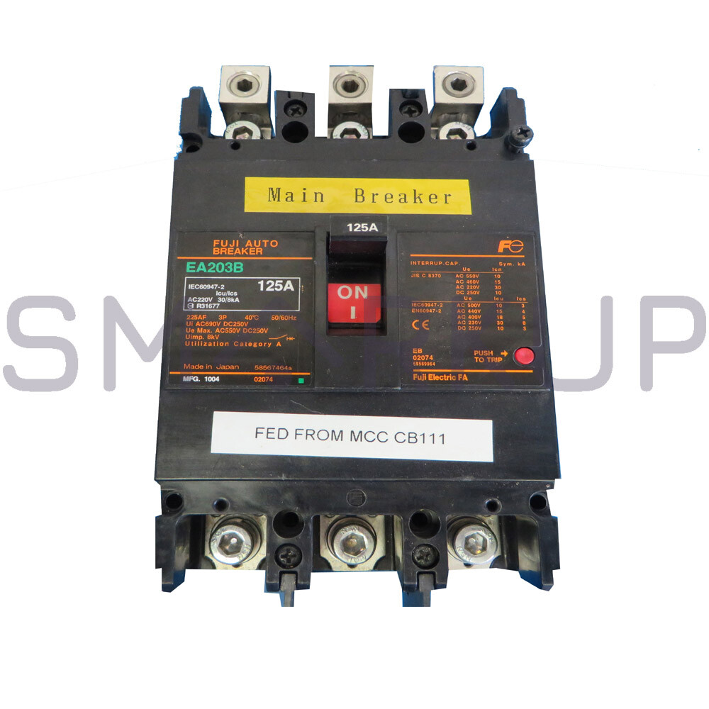 New In Box FUJI ELECTRIC EA203B 175A Industrial Automation Auto Circuit Breaker