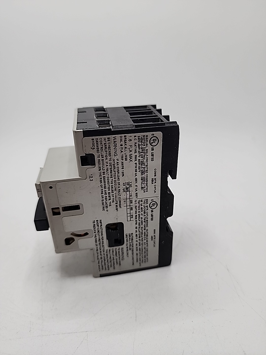 ALLEN BRADLEY 140M-C2E-B16 SER C MOTOR PROTECTION CIRCUIT BREAKER