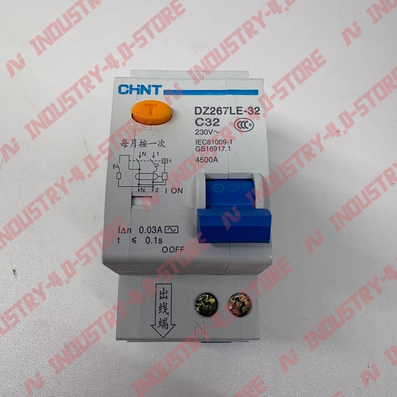 1PCS New CHINT DZ267LE-32 1P+N C32 Circuit Breaker