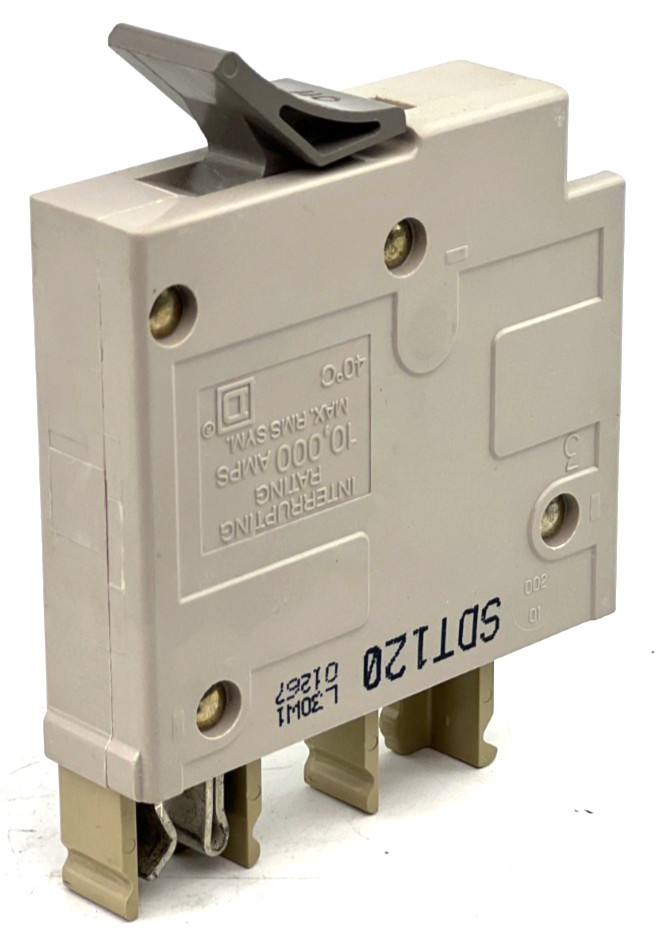 Square D Trilliant SDT120 20 Amp 1 Pole Circuit Breaker Type SDT 120VAC 20A 1P