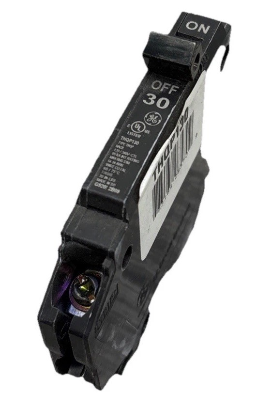 GE THQP130 Q-LINE 30A 1/2″ Thin Single-Pole Standard Trip Circuit Breaker {3}