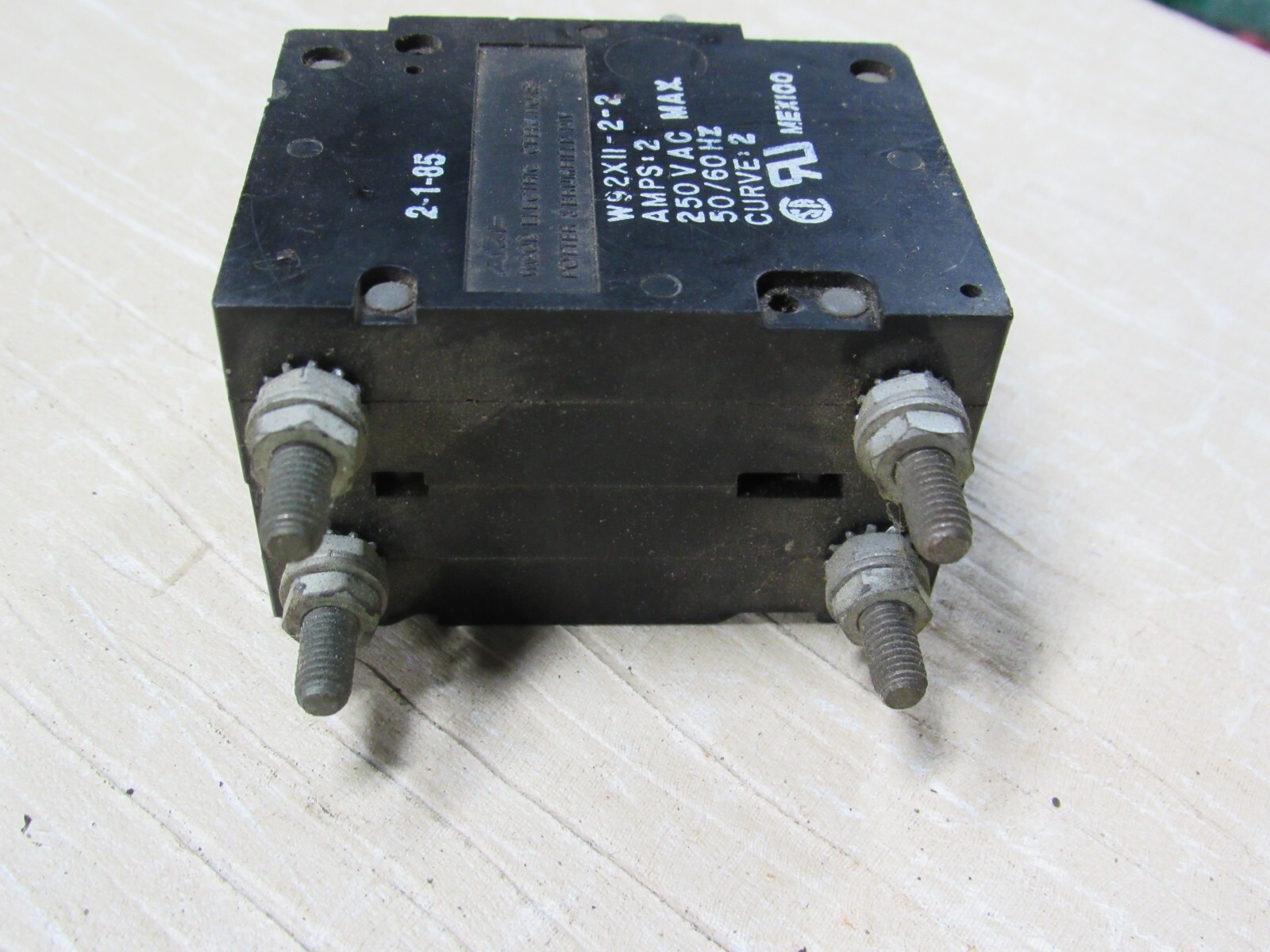 AMF Potter & Brumfield w92x11-2-2 Circuit Breakers