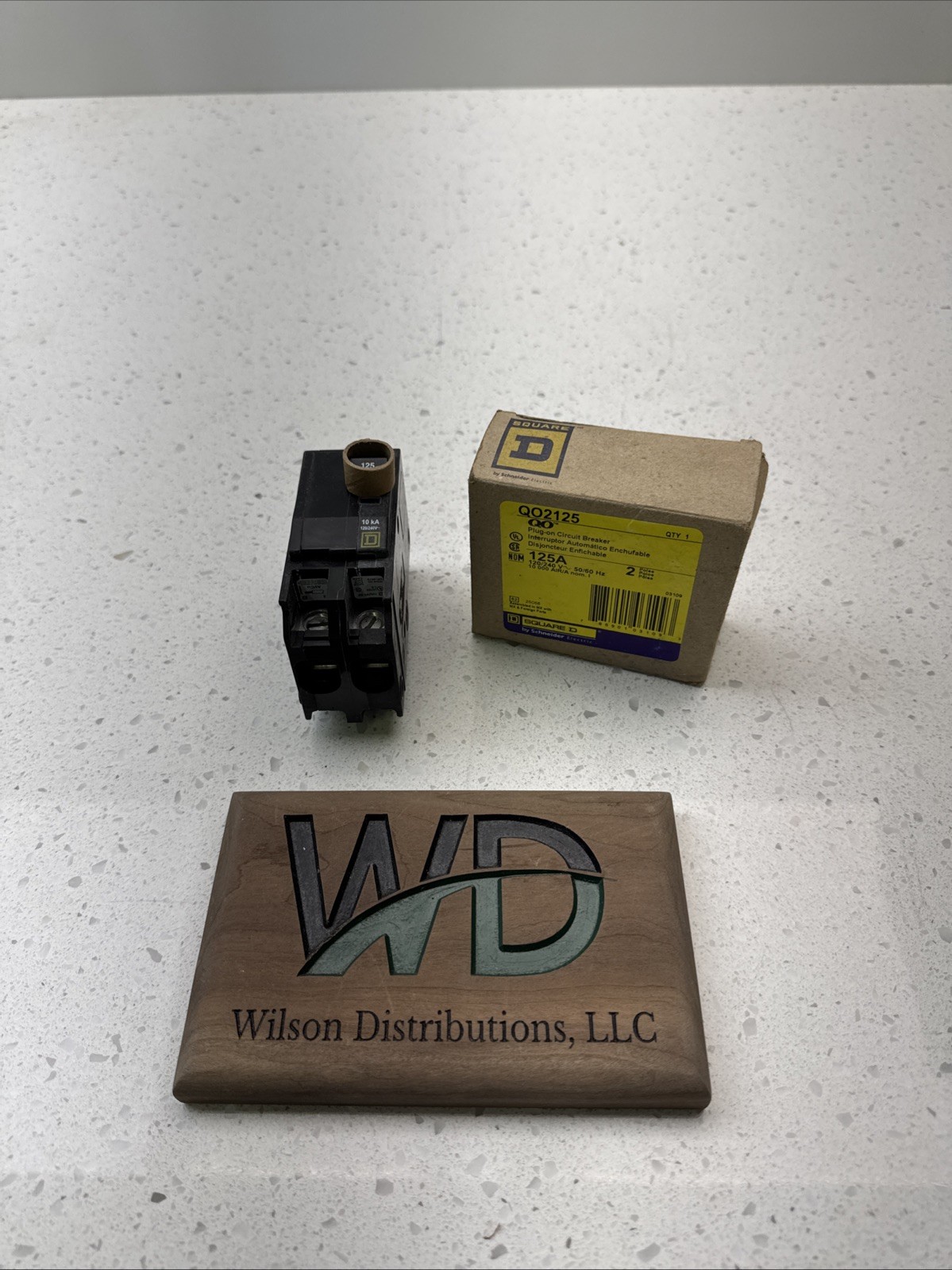 NIB – Square D – QO2125 – Mini Circuit Breaker – 125 A, 1-Phase, 240V