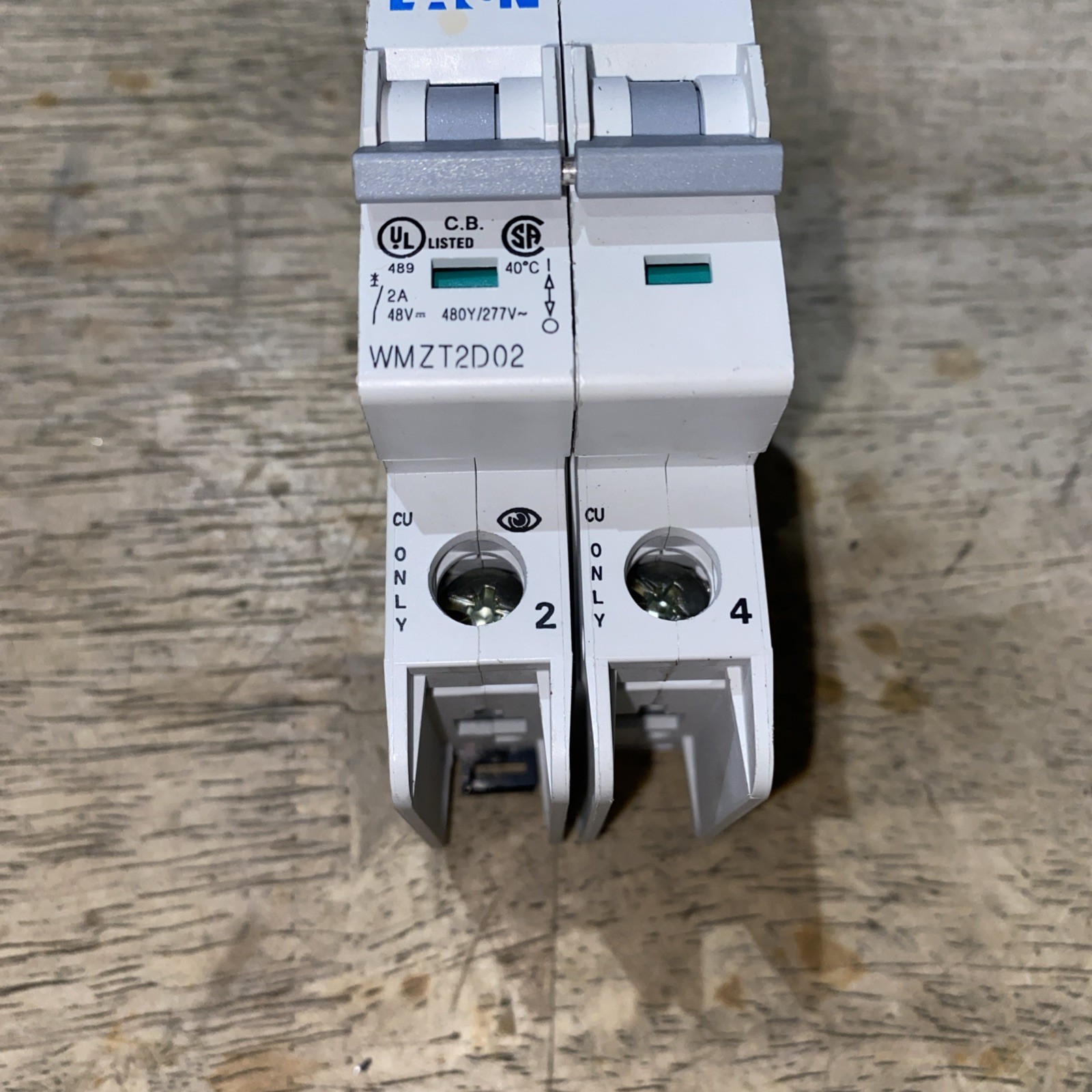 Eaton WMZT2D02 / 2 Pole Unit