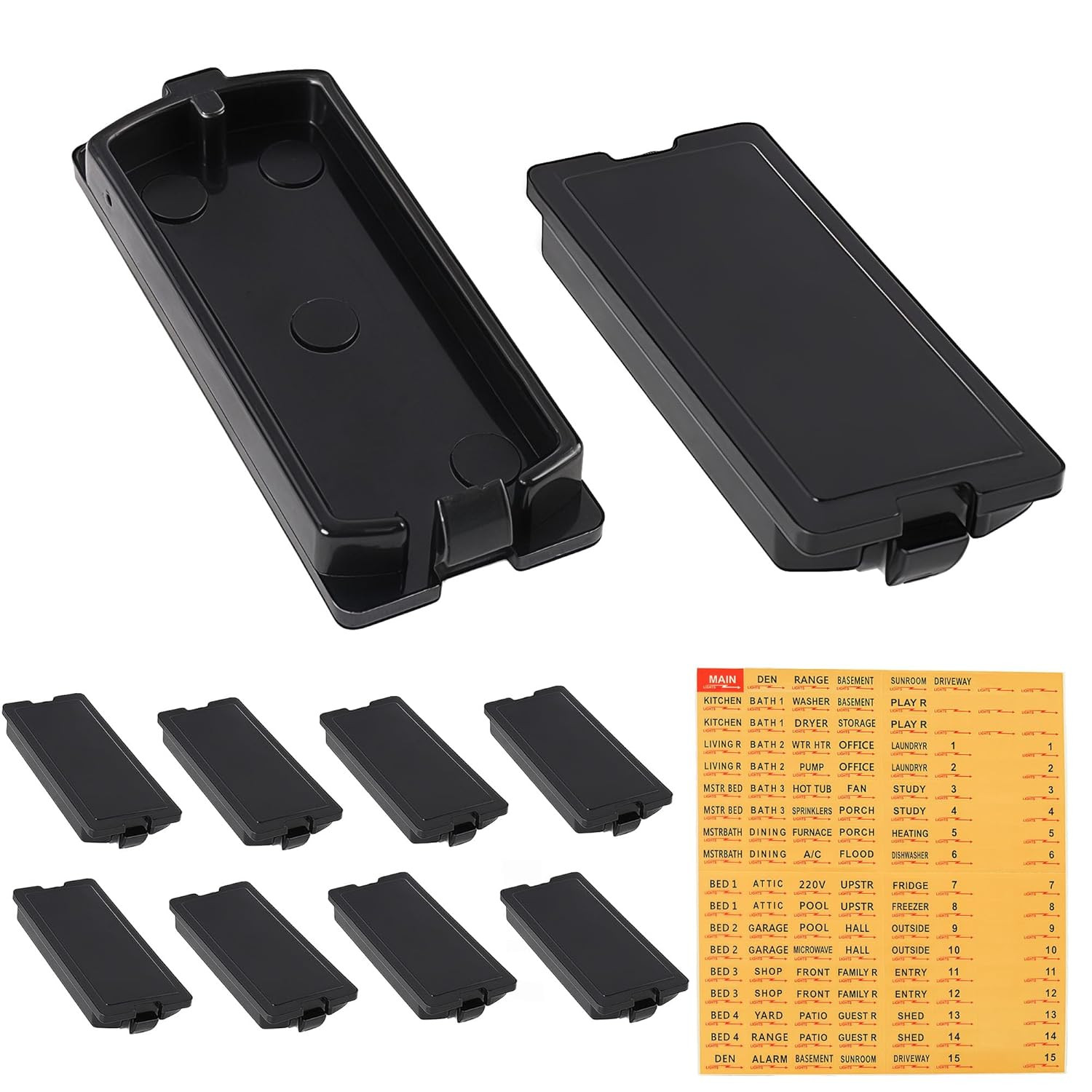 Circuit Breaker Filler Plate for Eaton Load Center 10 Pack, Fit 1 Inch Breaker P