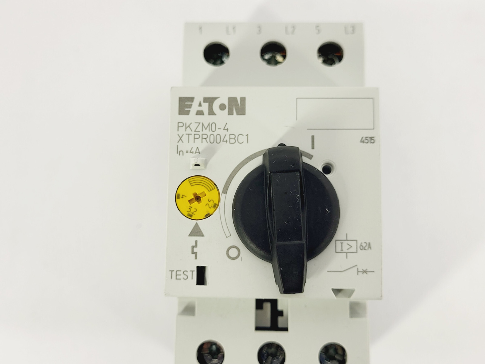 Eaton PKZM0-4 XTPR004BC1 Motor Protection Circuit Breaker (3Ø, 2.5~4.0A)