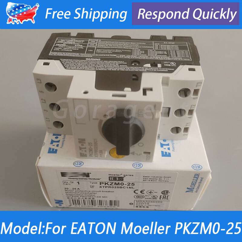 NEW Circuit Breaker PKZM025 For EATON MOELLER PKZM0-25 XTPR025BC1