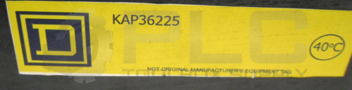 SQUARE D KAP36225 CIRCUIT BREAKER 225 AMPS 3-POLE