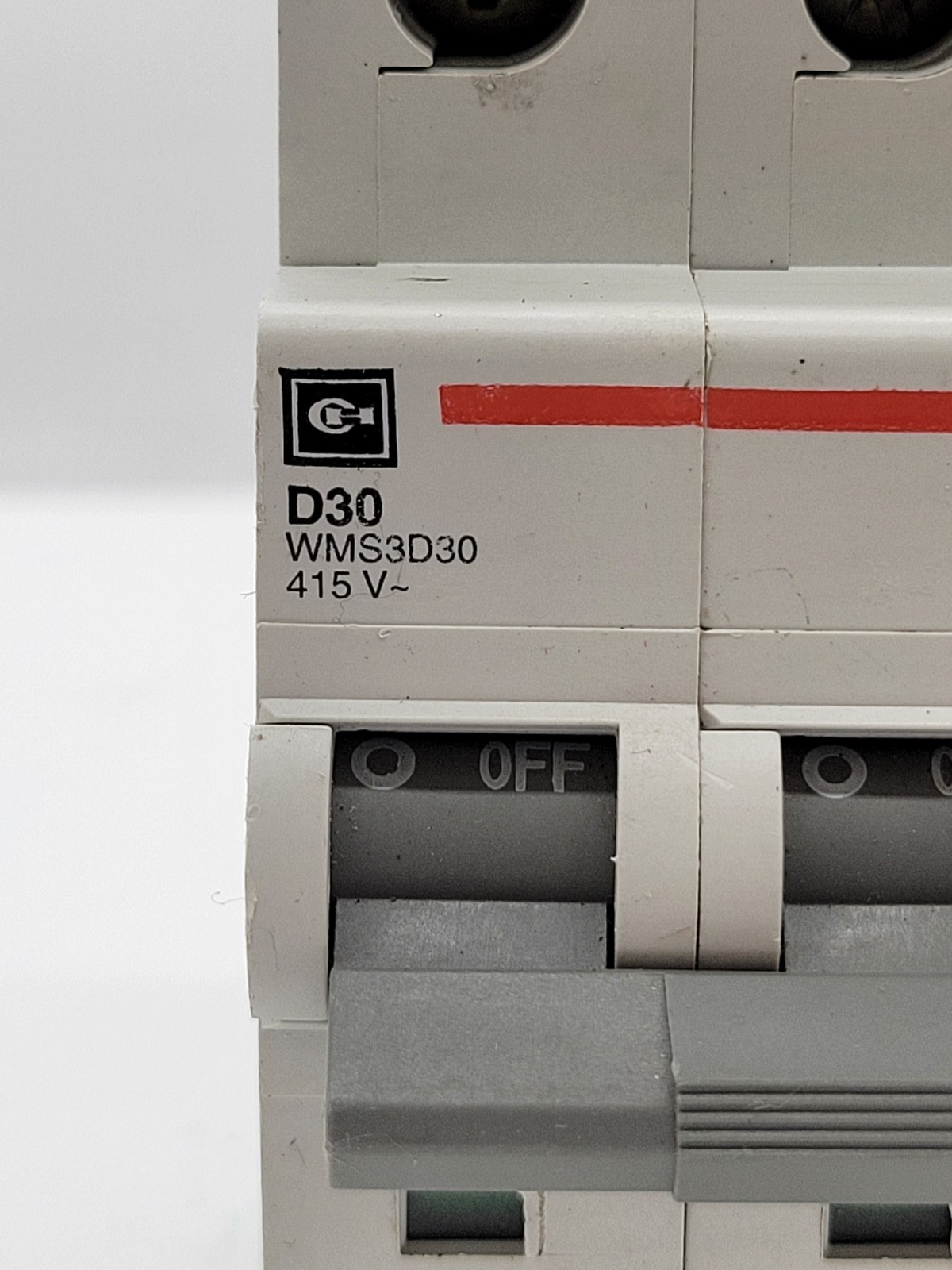 Cutler-Hammer WMS3D30 Miniature Circuit Breaker 30A 3P 415V 10KA D30