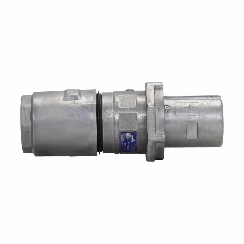 APJ3475 – Crouse-Hinds 30 Amp 4 Pole 600 Volt Circuit Breaking Plug