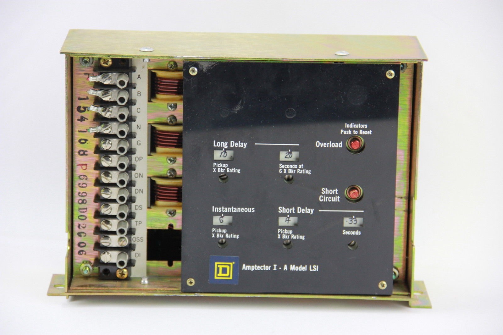 Square D Amptector I-A LSI Solid State Programmer 6998D02G06 Westinghouse – USED