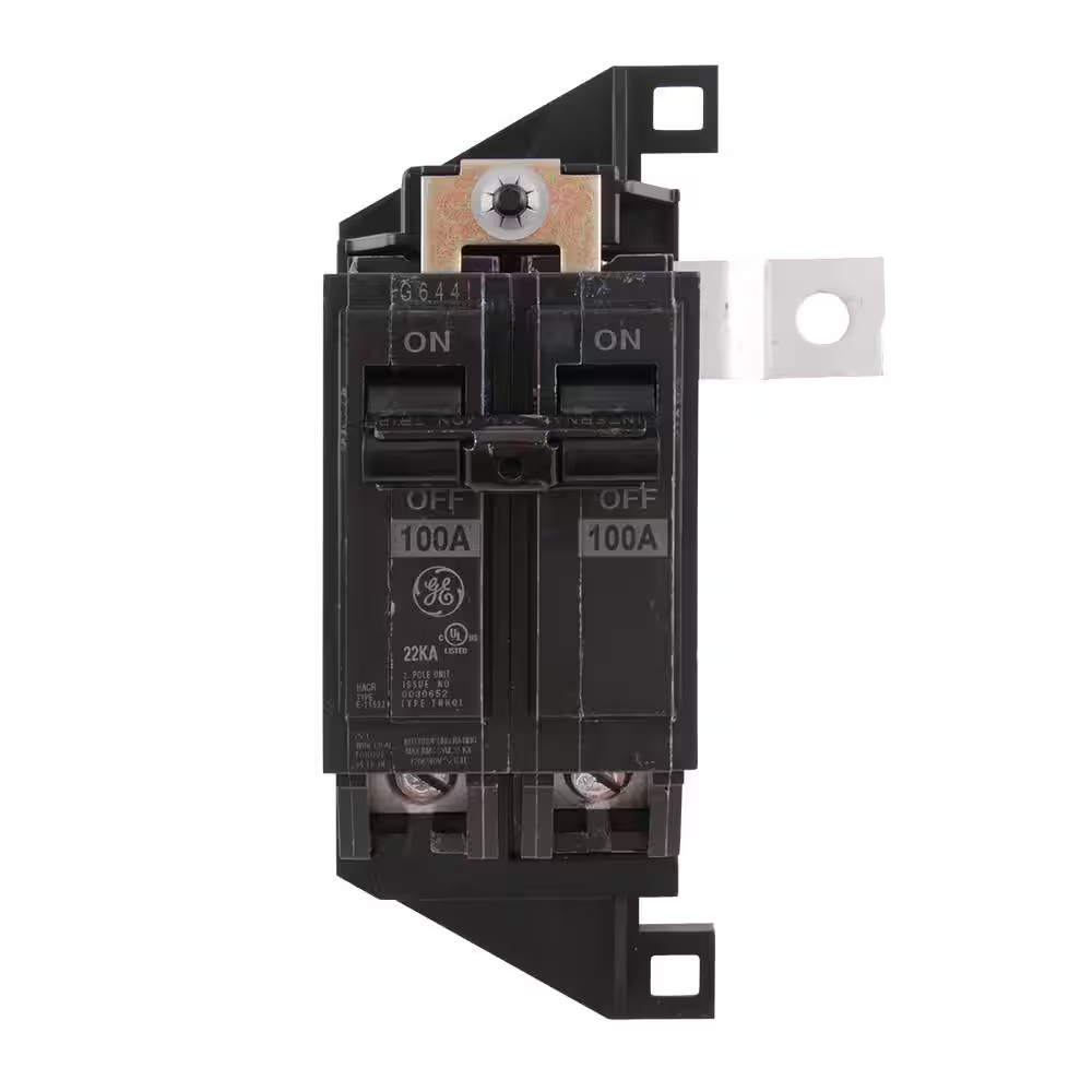 Powermark Gold 100 Amp 4 In. Double-Pole Main Breaker Kit (THQMH100CP)