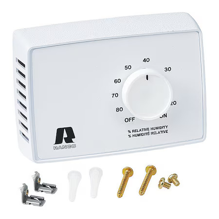 Ranco J10-809W Dehumidistat, Wall Mount
