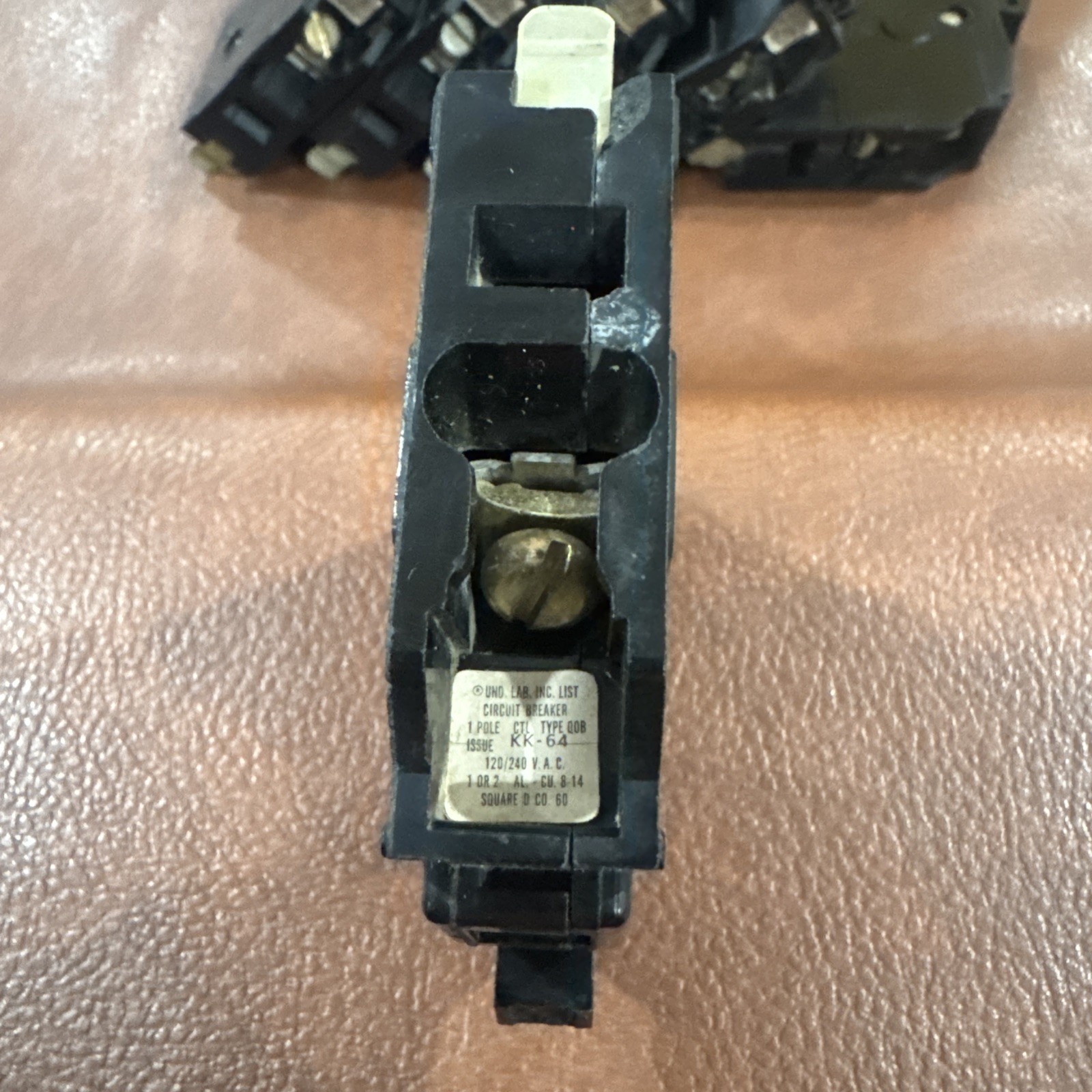 LOT OF 12 Square D QOB120 Circuit Breaker 20A 1P 120/240V QOB QOB-120 20 Amp 1P