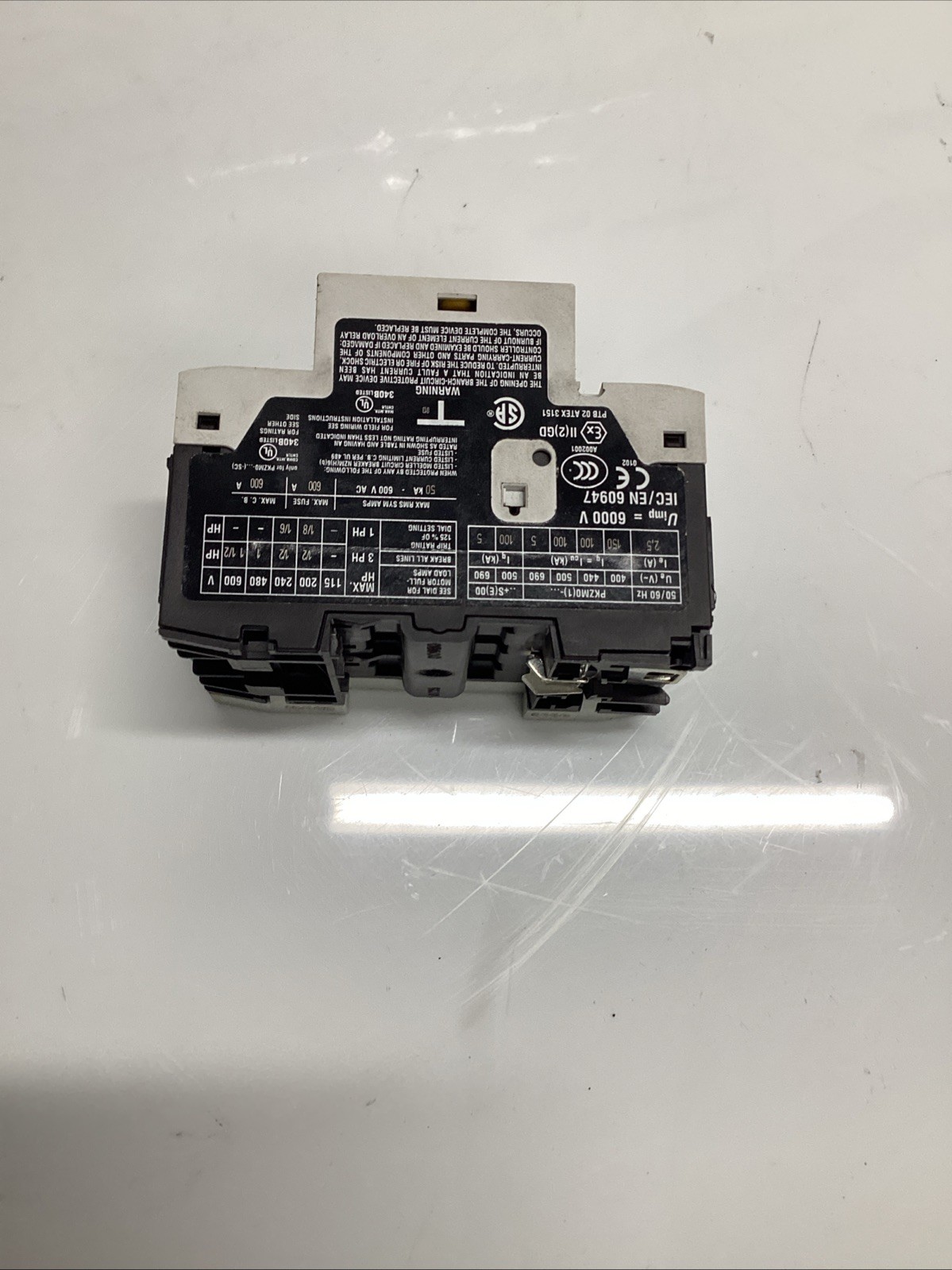 Moeller PKZM0-2,5 Circuit Break U-222