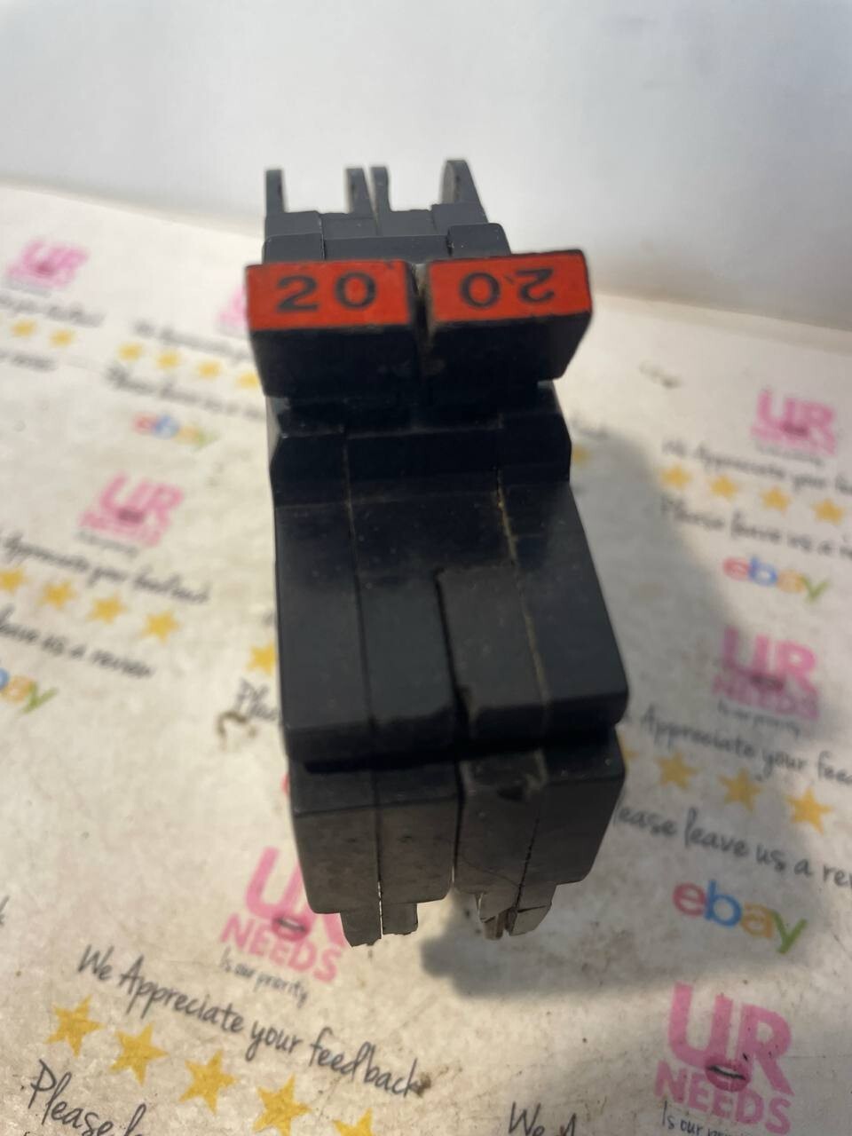 FPE NC220 Stab-Lok Breaker Mini THIN Type NC 2 Pole 20 Amp 120/240VAC