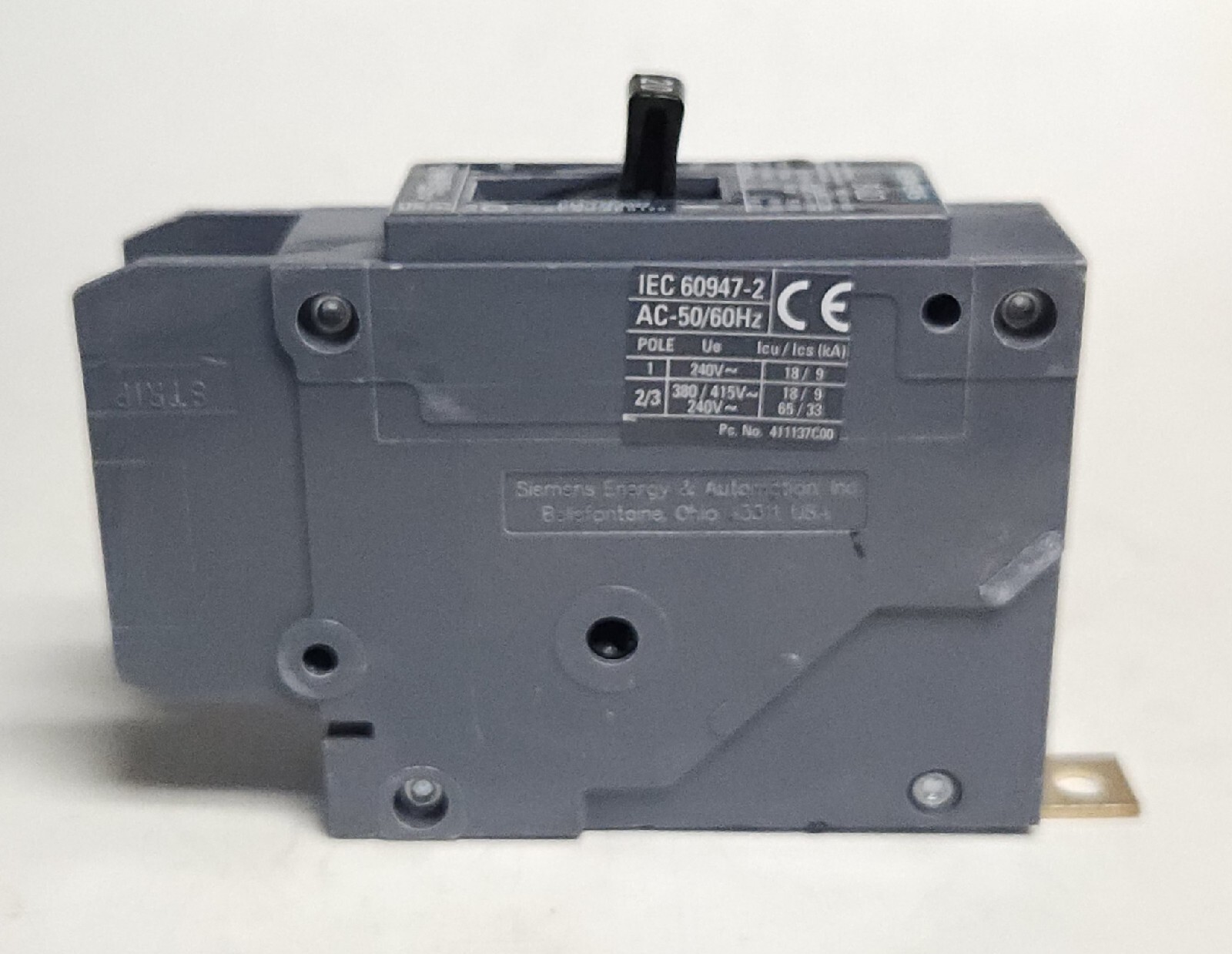 SIEMENS BQD120 Single Pole 20 AMP Type BQD Circuit Breaker BQD120BP