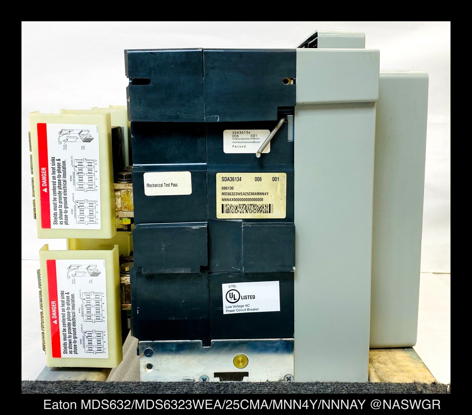 Eaton Magnum DS MDS632 Breaker (M/O,D/O) – 2500 Amp – Unused/1Yr Warranty