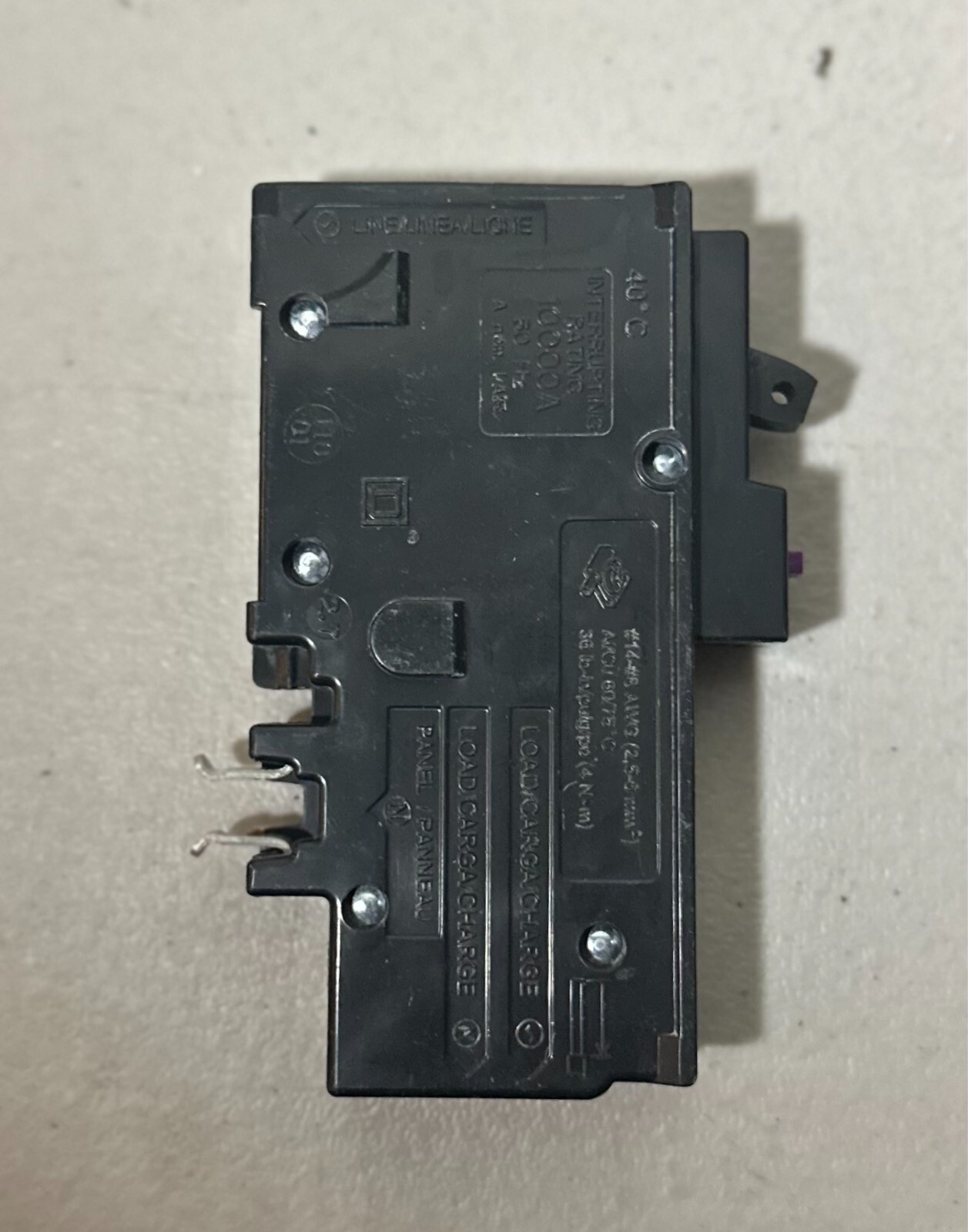 10 PCS Square D HOM120PDF 120V 20A Single-Pole Circuit Breaker