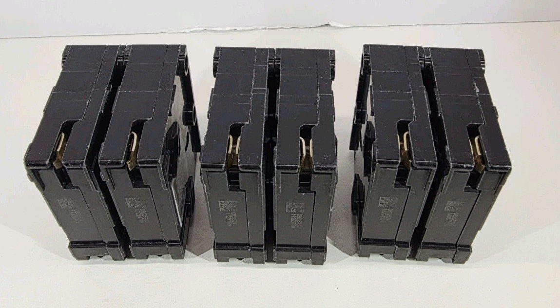 Lot Of 3 Siemens Q245 45 Amp Double-Pole Type QP Circuit Breaker