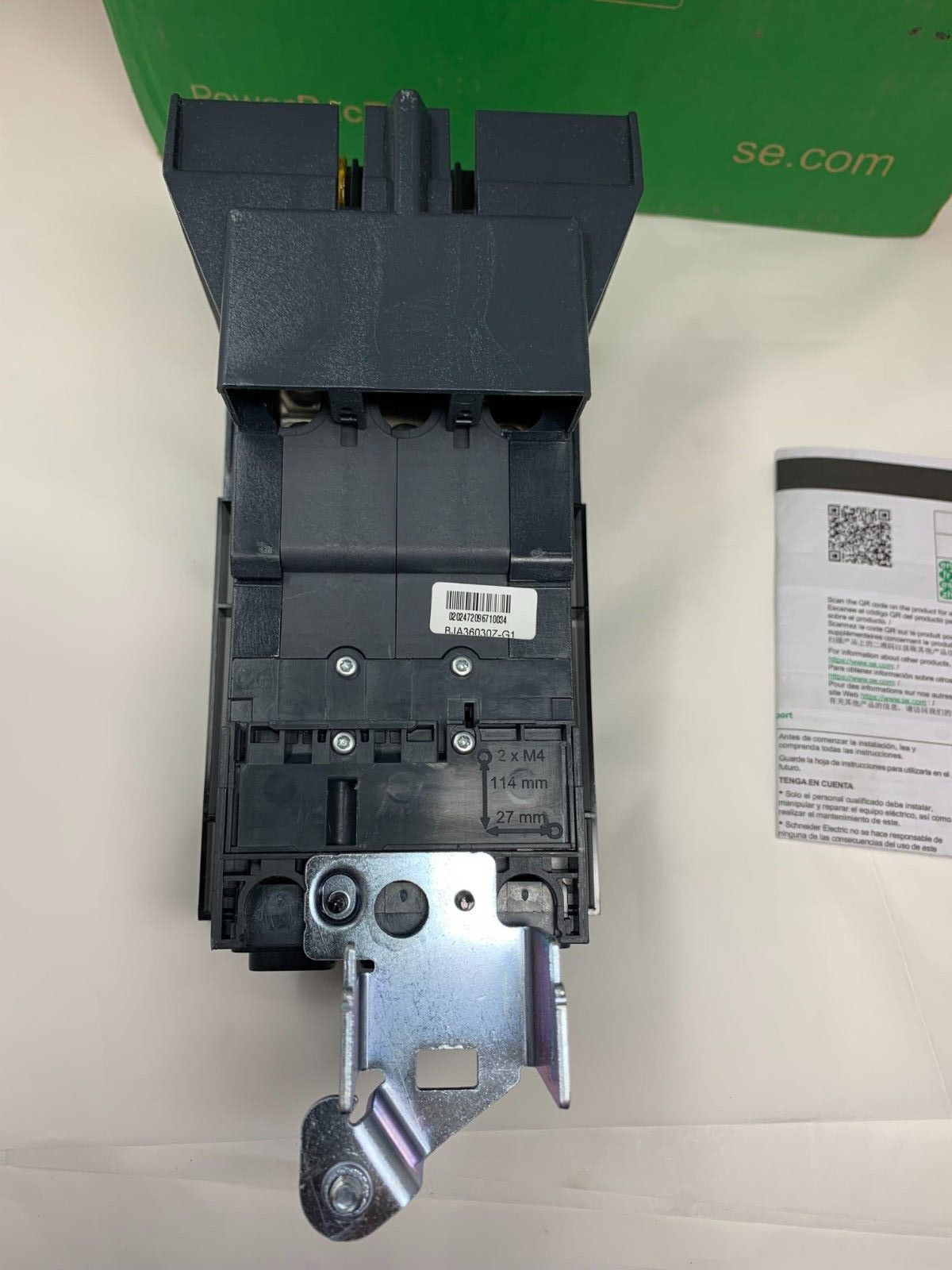 Square D BJA36030 30A PowerPacT I-Line Molded Case Circuit Breaker 600V 3P