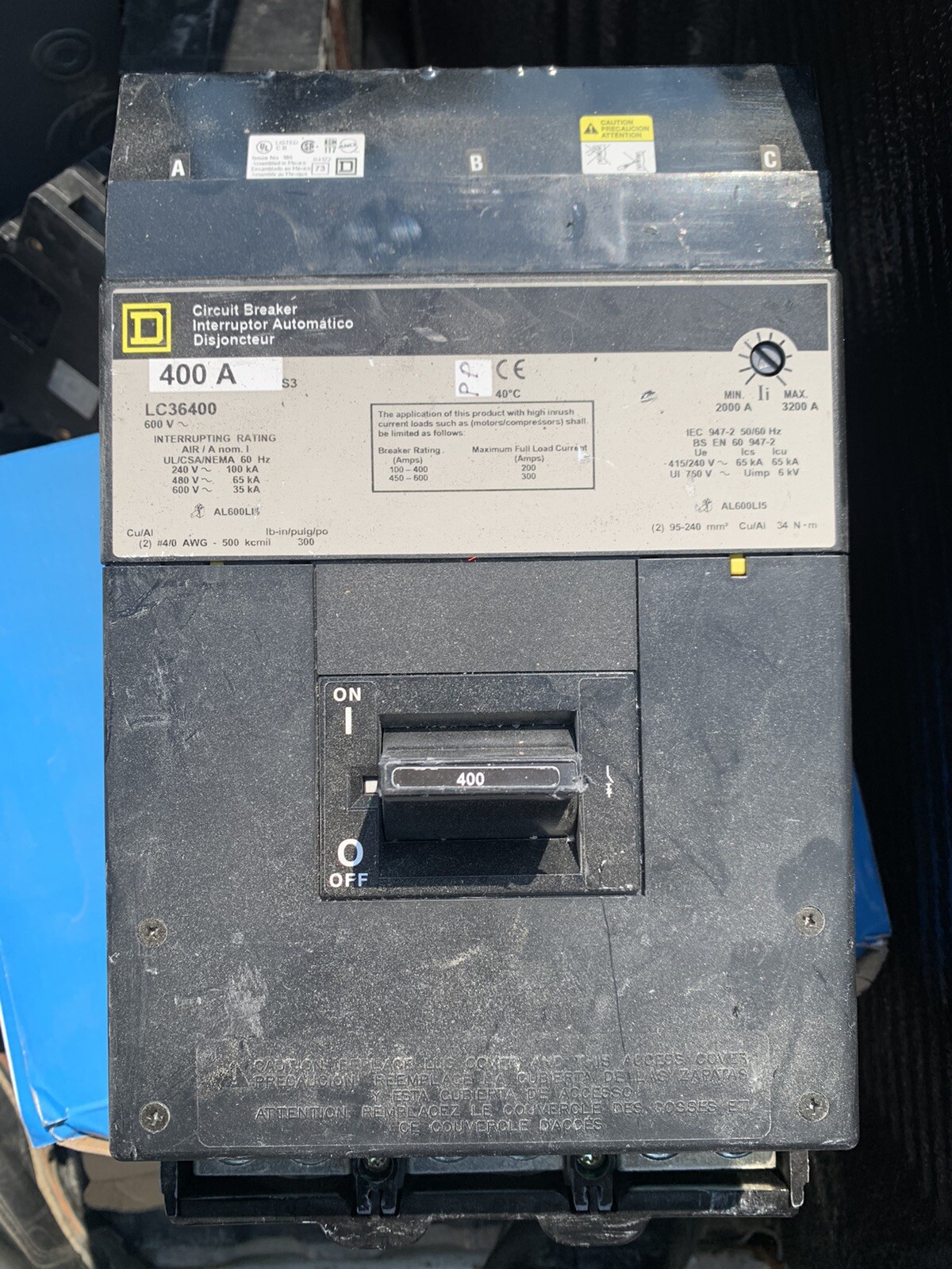 square d breakers 400amp