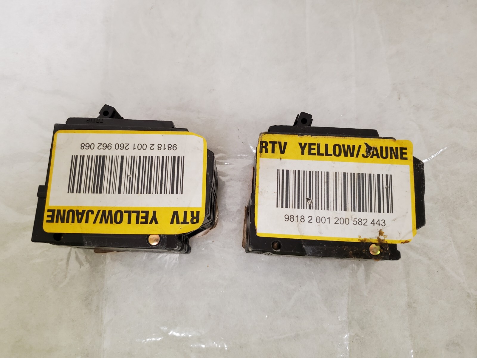 *LOT OF 2* GE Q-Line 60 Amp 2 in. Double-Pole Circuit Breaker (THQL2160)