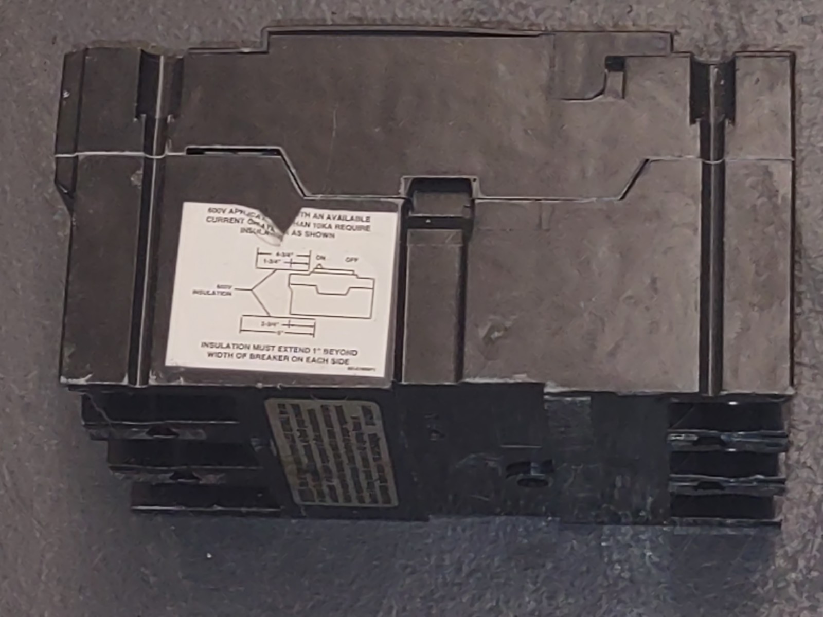 GE Spectra RMS SELA36AT0100 Current Limiting Circuit Breaker 100A 3P 600VAC