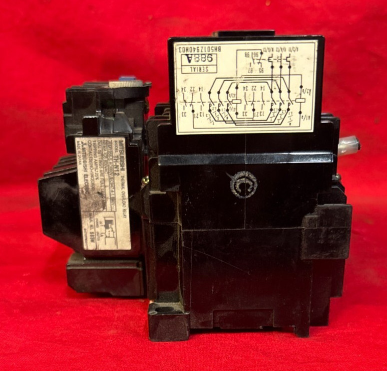 MITSUBISHI MAGNETIC CONTACTOR/THERMAL RELAY S-KR11 TH-N12