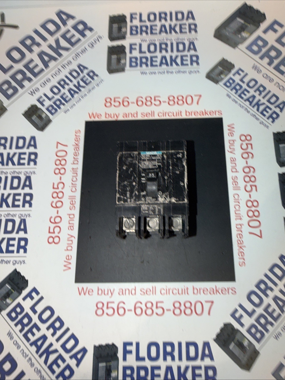 BQD325 – Siemens Bolt-on 480V 25A 3 pole circuit breaker 14kA@480V