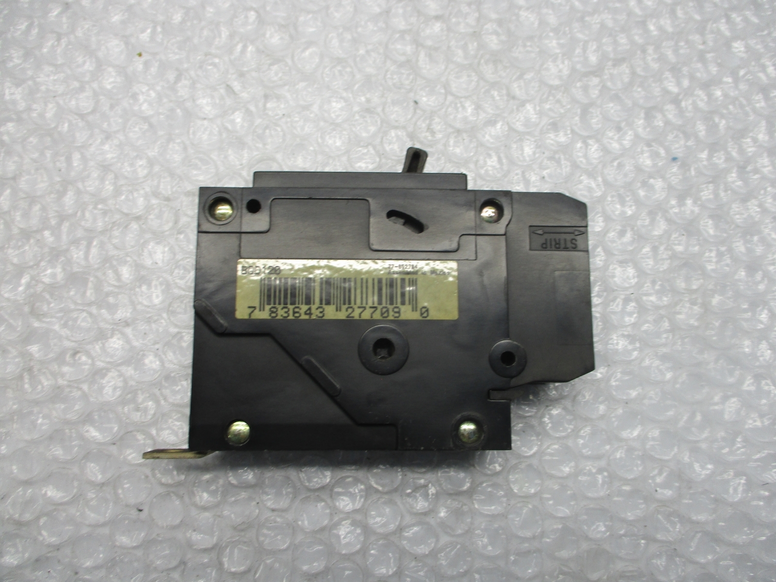 SIEMENS BQD120 BREAKER 1POLE 20AMP UNMP