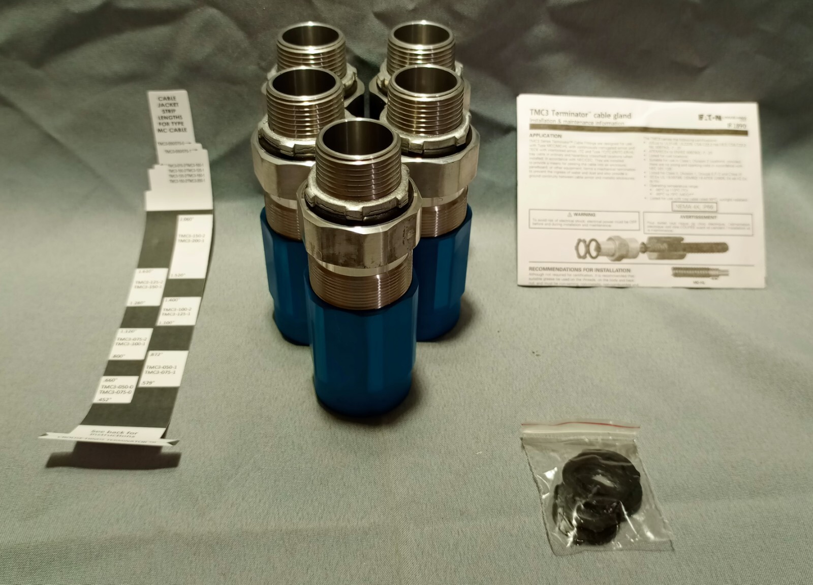 5-Pack Eaton TMC3-100-1 1″ Connector