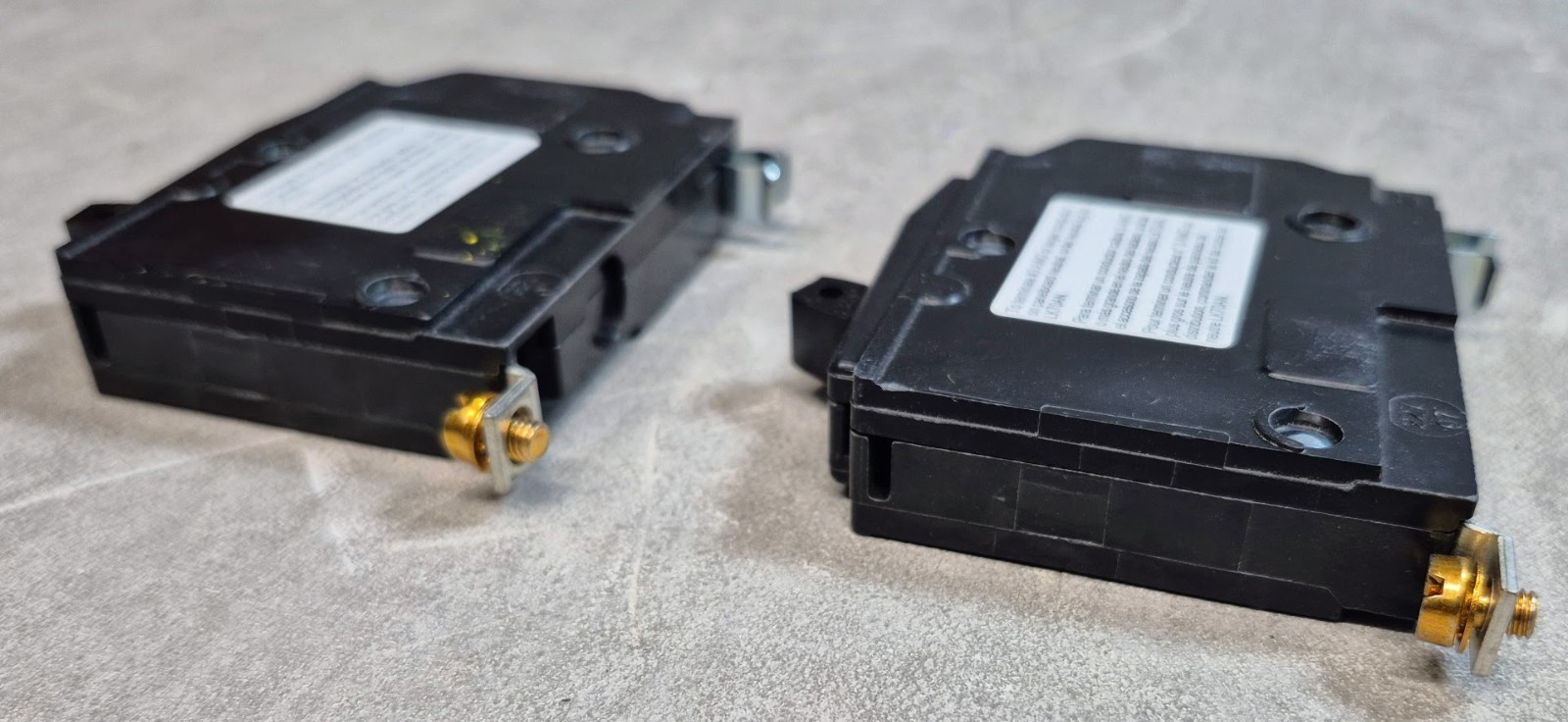 Square D QOB170 1-Pole 70 Amp Bolt-On Circuit Breaker 120/240V NQ Panel (Pair)