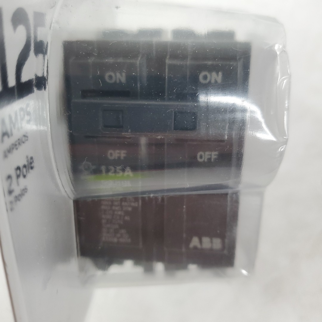 ABB 125 Amp 1 in Double-Pole Circuit Breaker THQL21125PA